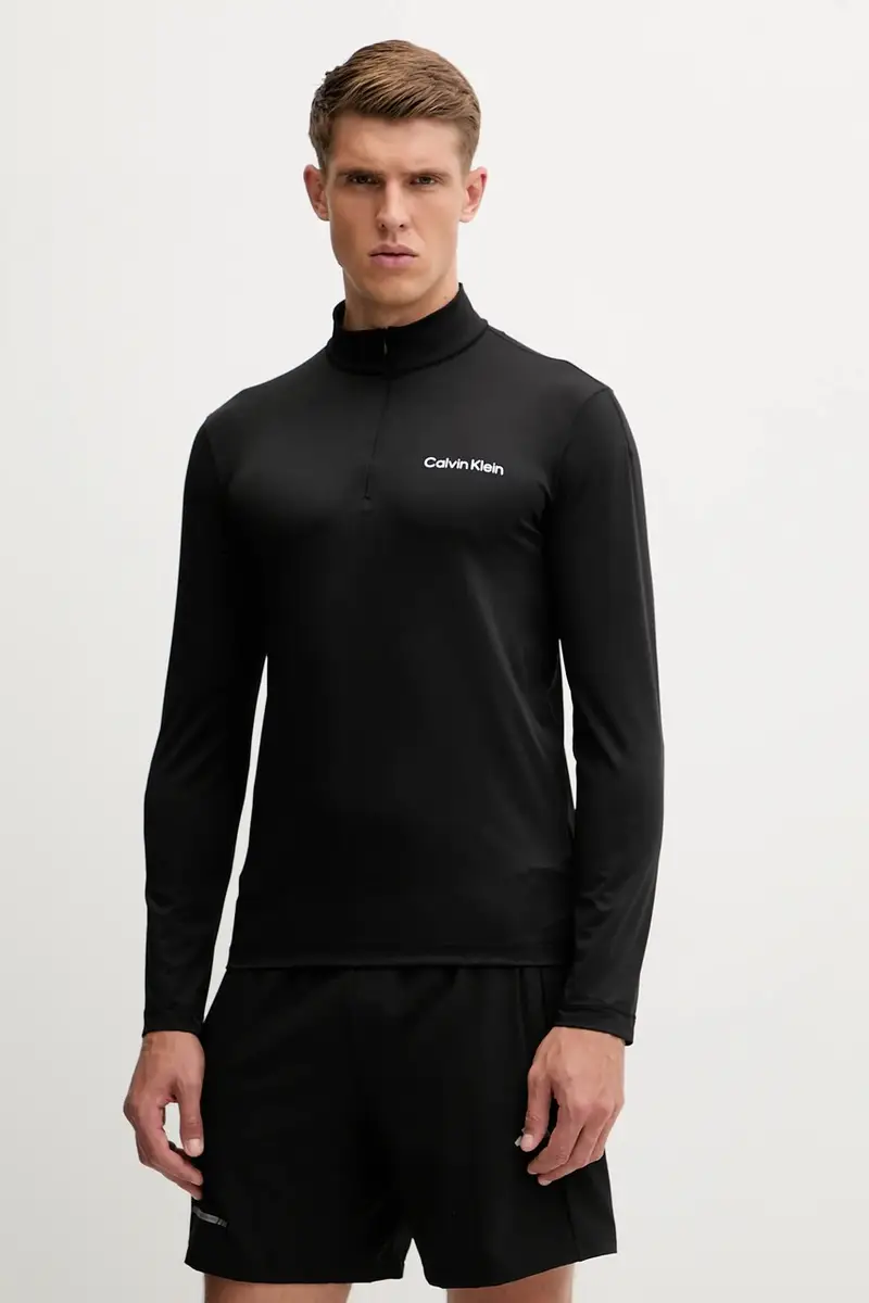 longsleeve trekking colore nero LVGMF5W303