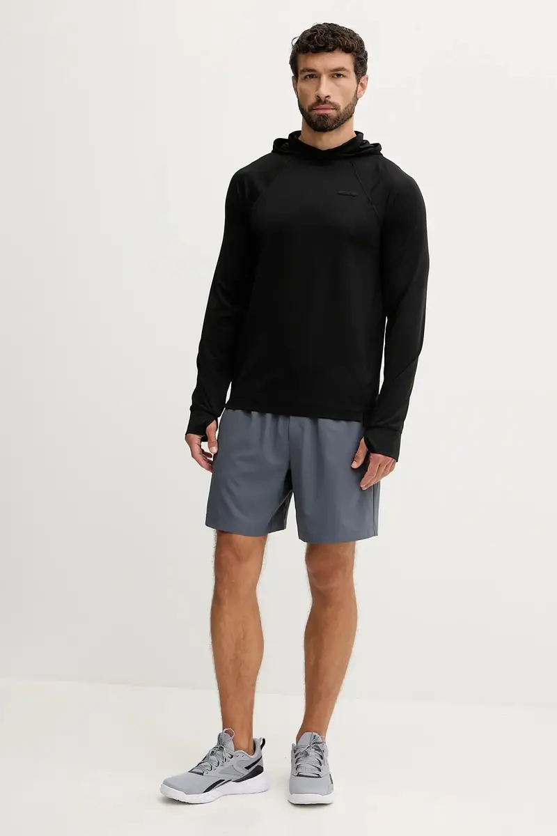 longsleeve trekking colore nero LVGMS5W351 miniatura 2