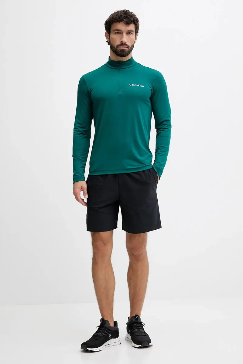 longsleeve trekking Turchese miniatura 2