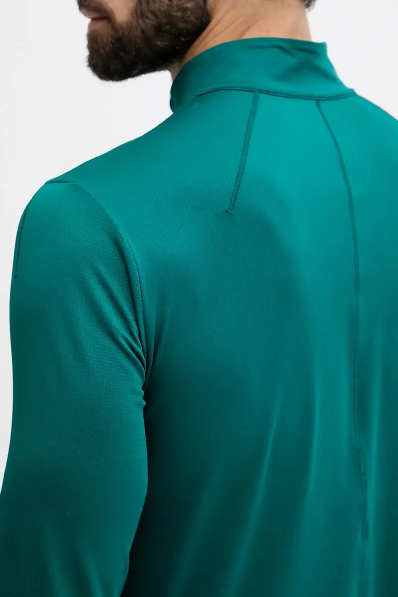 longsleeve trekking Turchese miniatura 5