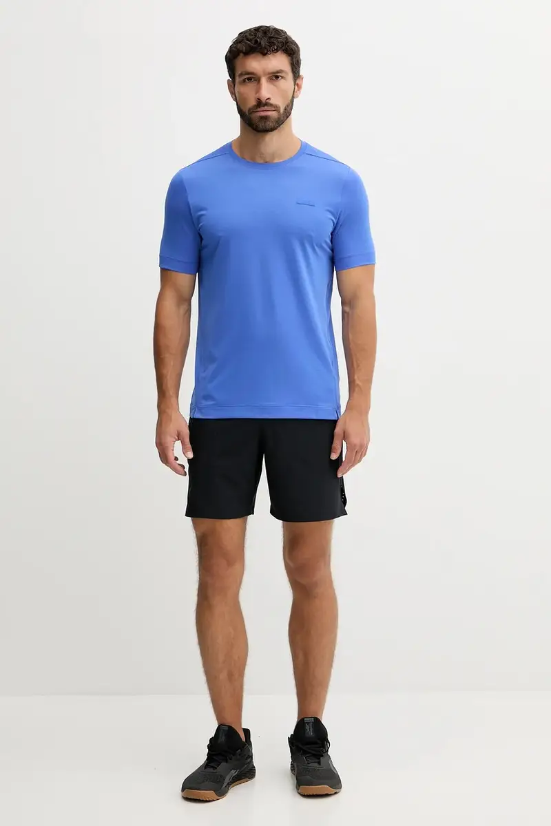 maglietta da allenamento uomo colore blu LVGMS5K176 miniatura 2