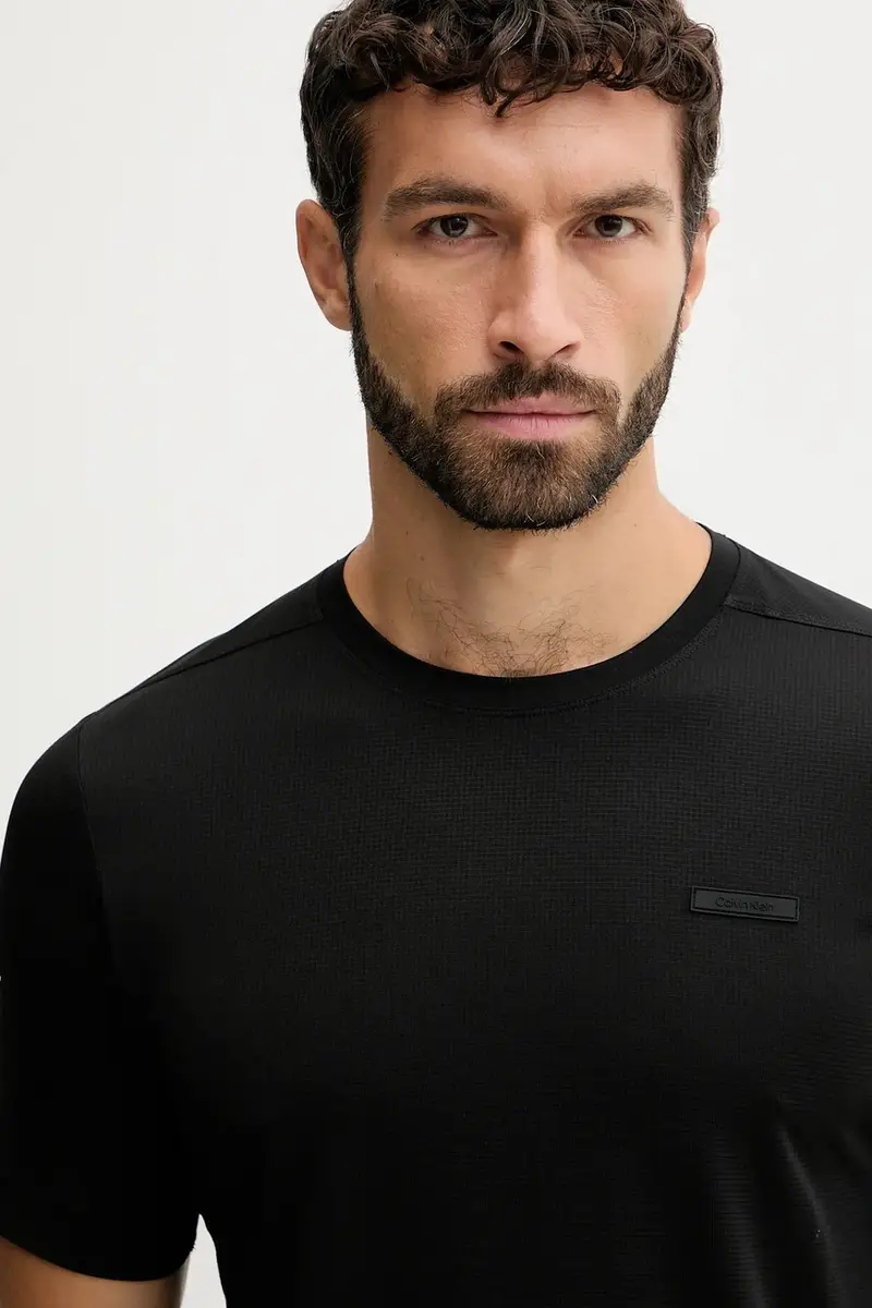 maglietta da allenamento uomo colore nero LVGMS5K176 miniatura 4