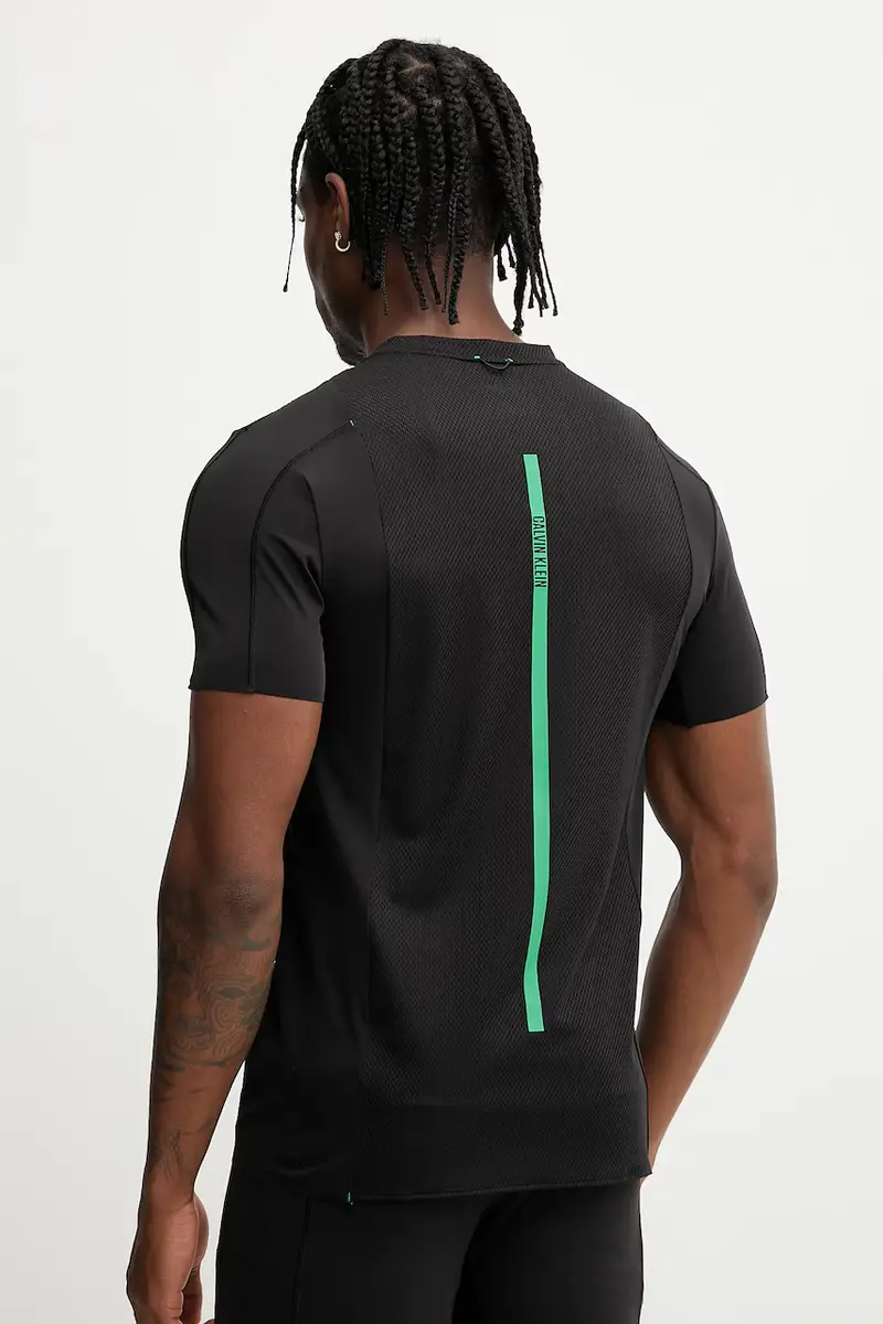 maglietta da allenamento uomo colore nero LVGMS5K188 miniatura 3