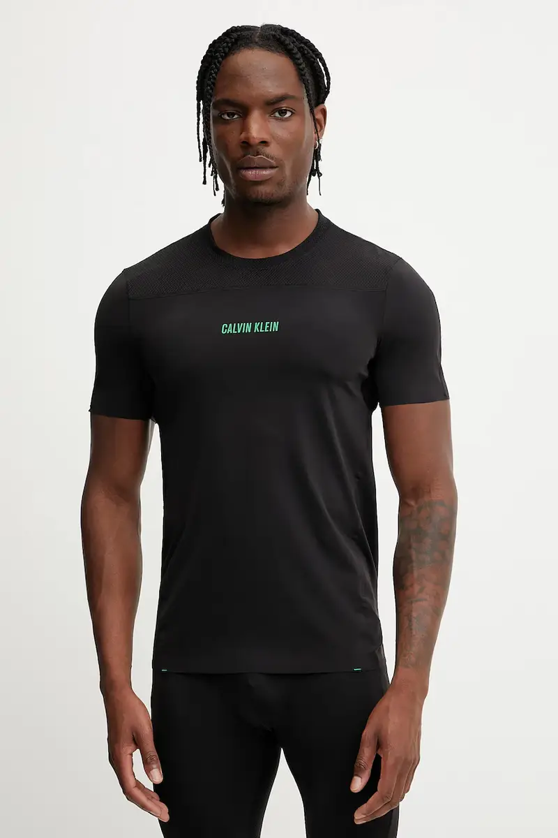 maglietta da allenamento uomo colore nero LVGMS5K188