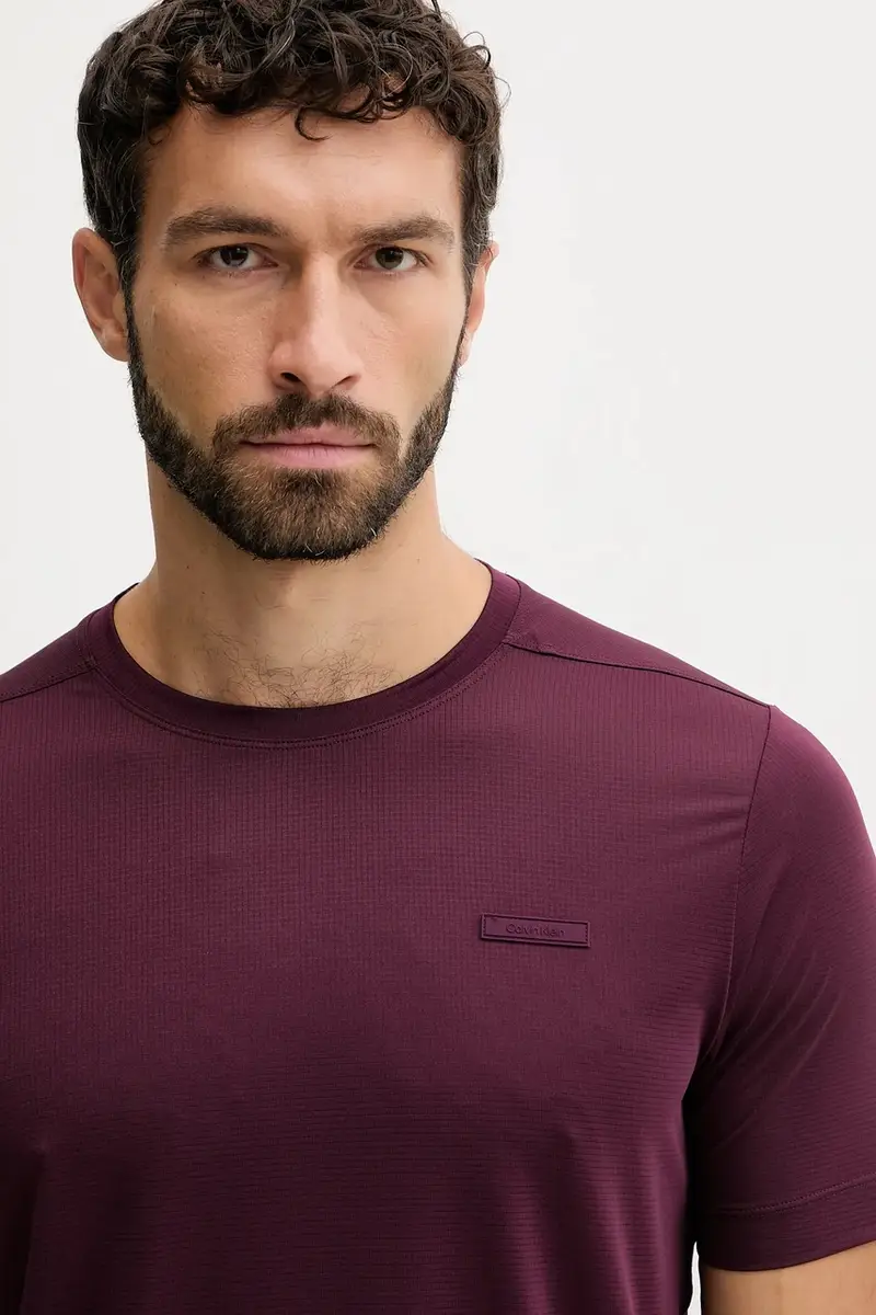 maglietta da allenamento uomo colore violetto LVGMS5K176 miniatura 4