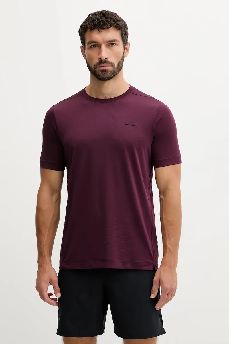 maglietta da allenamento uomo colore violetto LVGMS5K176