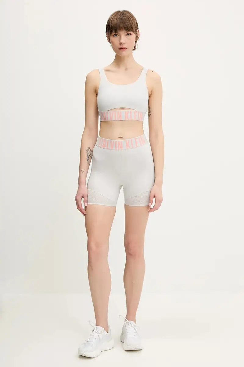 pantaloncini da allenamento colore grigio LVGWS5L704 miniatura 2