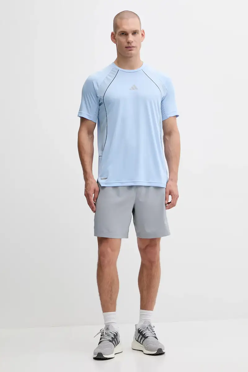 pantaloncini da allenamento uomo colore grigio LVGMF5S801 miniatura 2