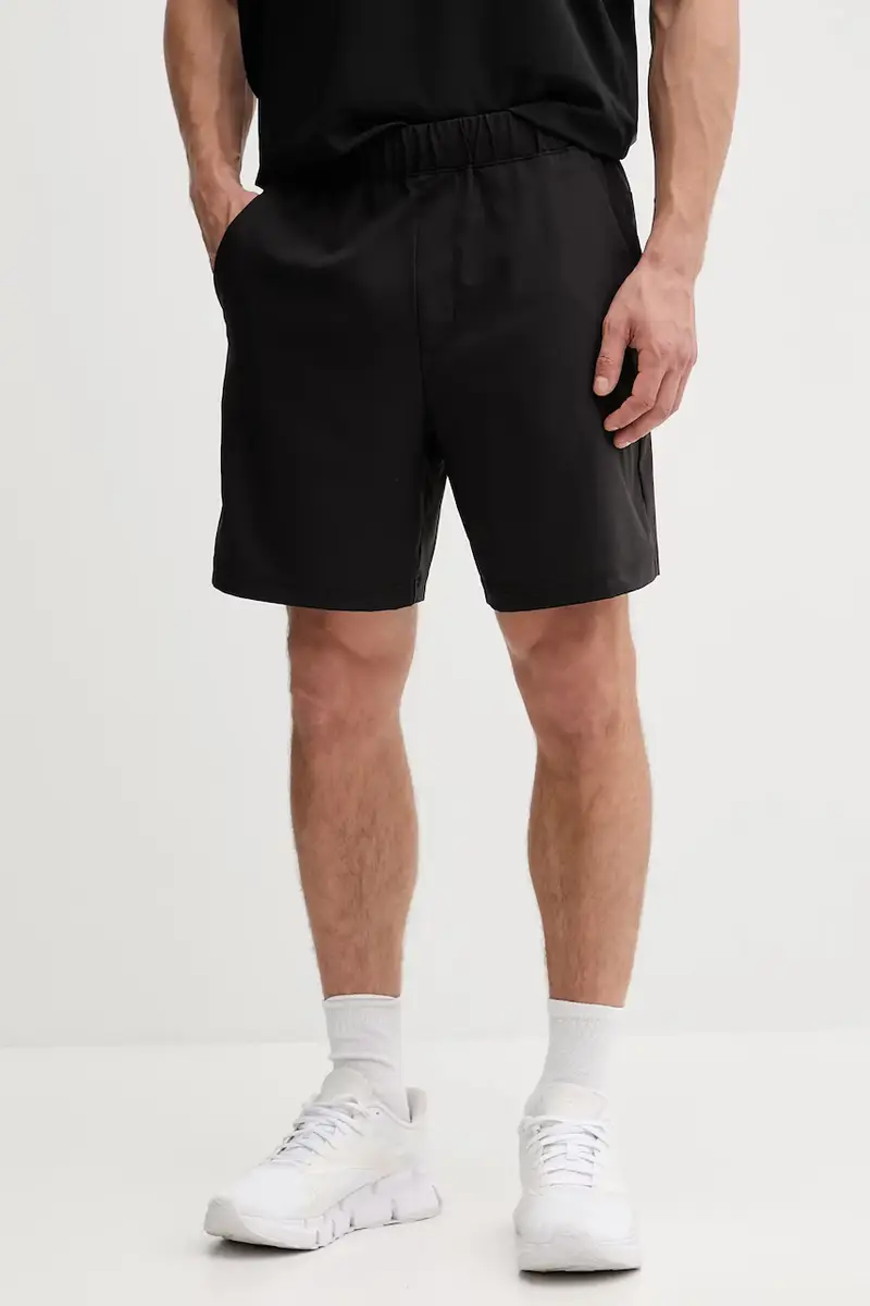 pantaloncini da allenamento uomo colore nero LVGMF5S801