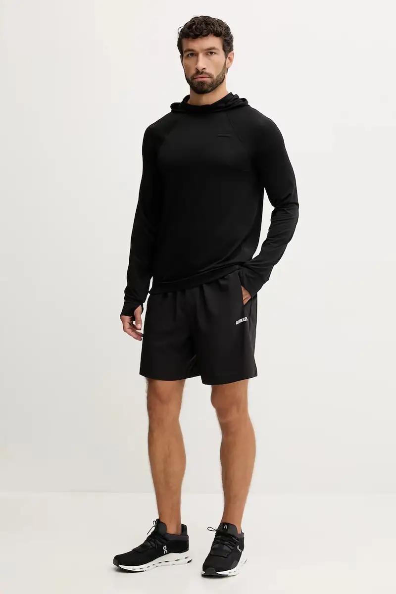 pantaloncini da allenamento uomo colore nero LVGMF5S803 miniatura 2