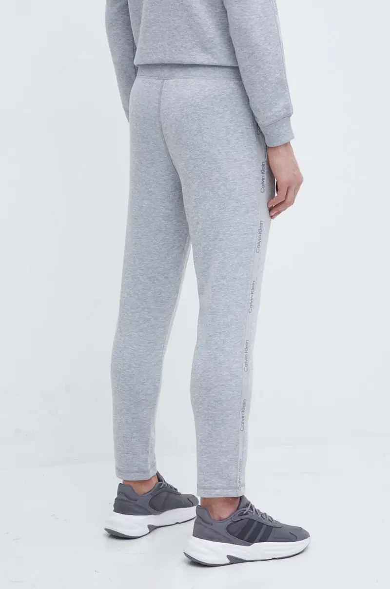 pantaloni da allenamento colore grigio miniatura 3