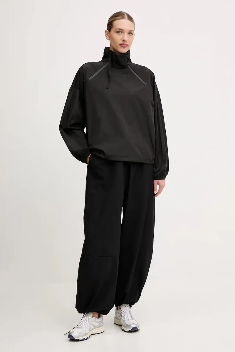 pantaloni donna colore nero LVGWF5P616 miniatura 2