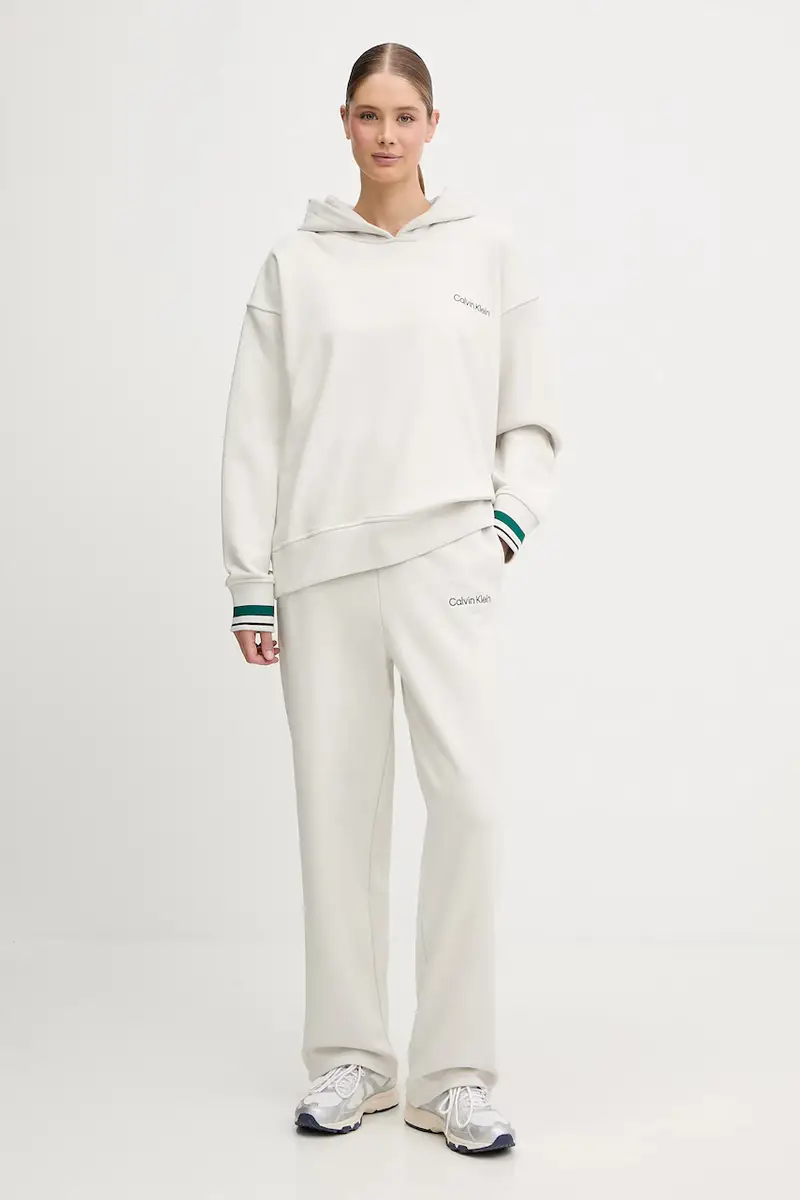 pantaloni tuta Beige miniatura 2