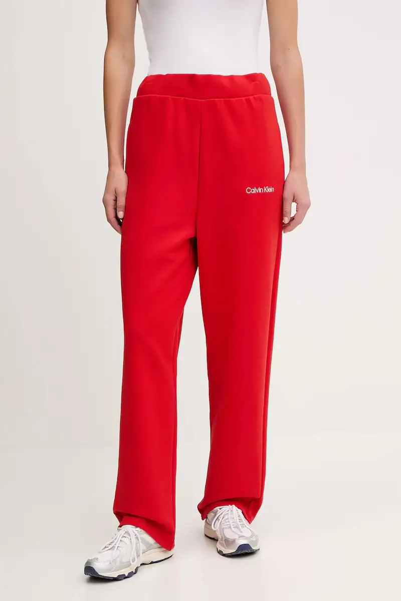 pantaloni tuta donna colore rosso LVGWF5P627