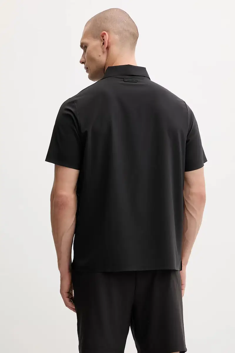 Calvin Klein Performance Polo Uomo Nero 3643327 miniatura 3