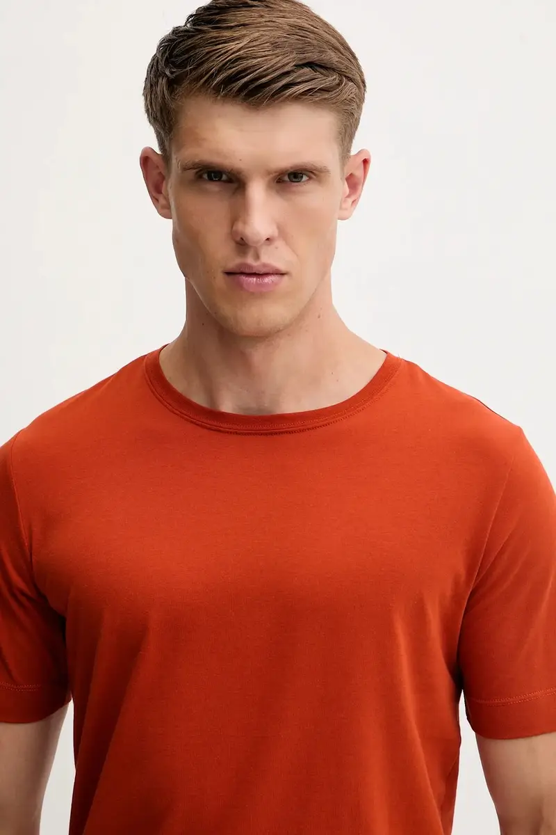 Calvin Klein Performance T-shirt Uomo Arancione 3567961 miniatura 4