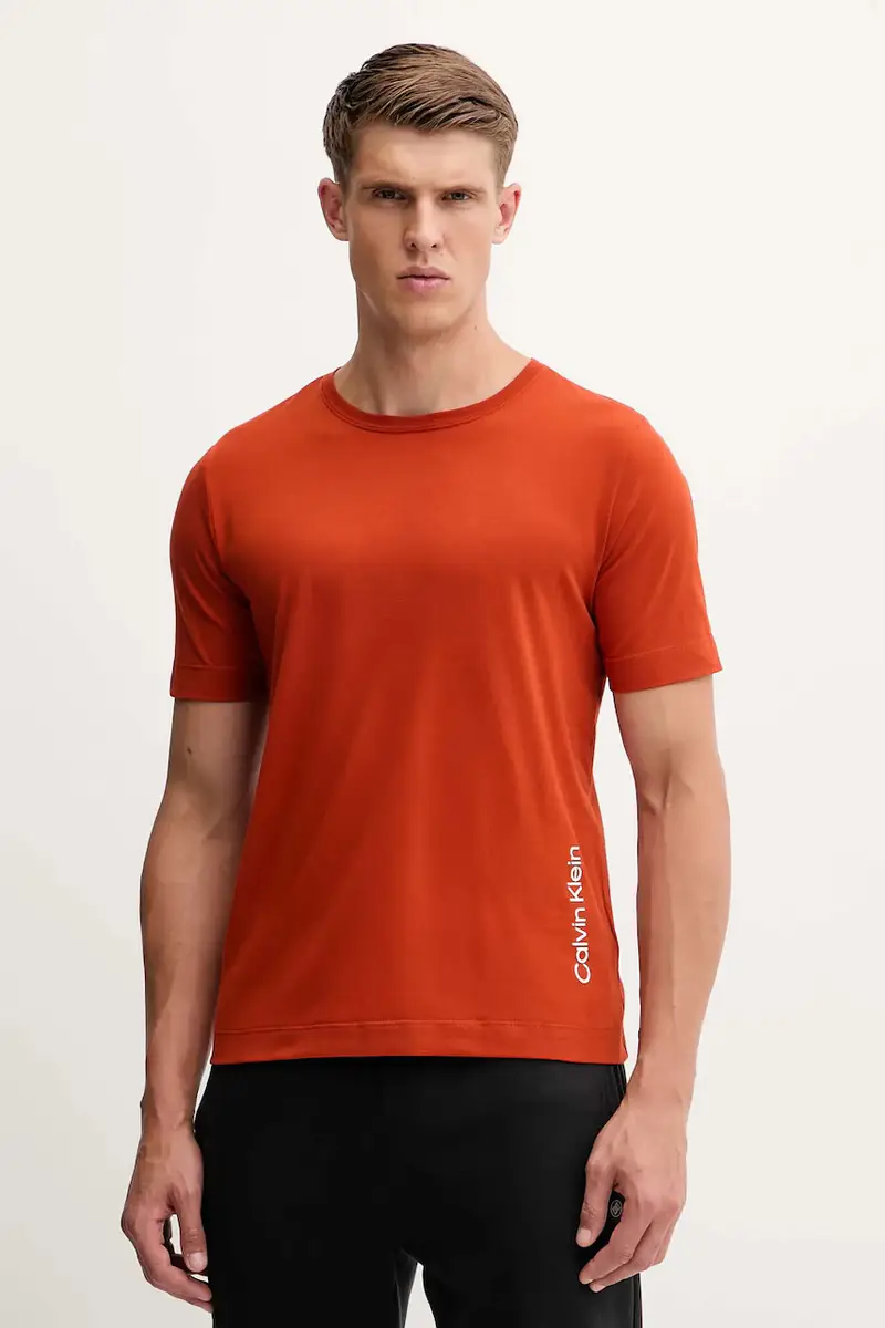 Calvin Klein Performance T-shirt Uomo Arancione 3567961