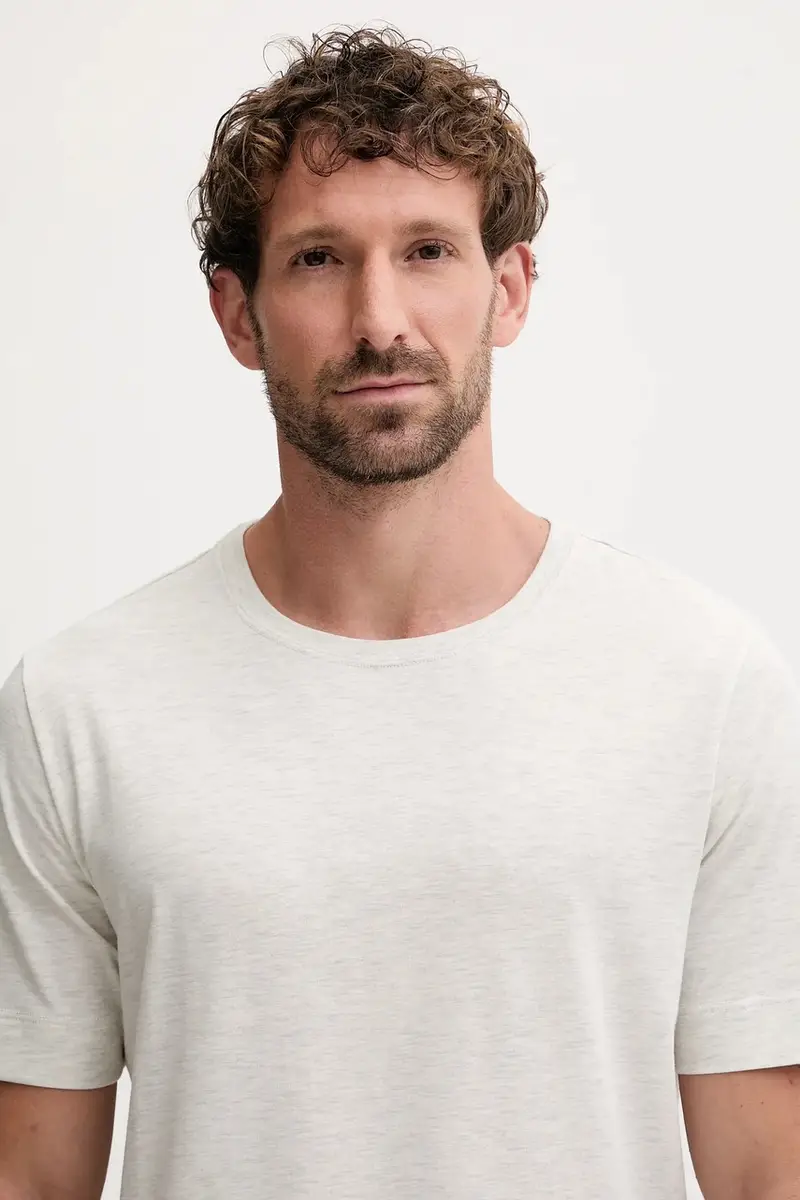 Calvin Klein Performance T-shirt Uomo Grigio 3611604 miniatura 4