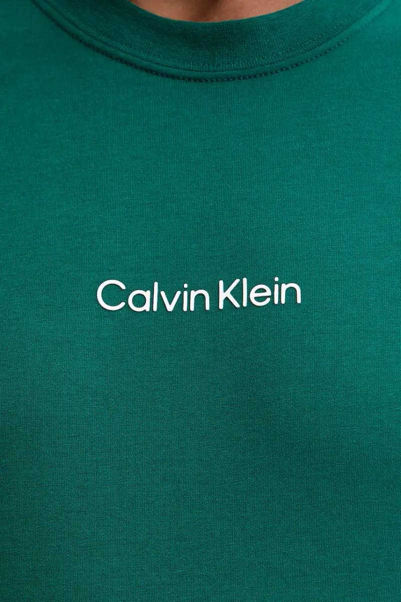 Calvin Klein Performance T-shirt Uomo Verde 3669983 miniatura 5