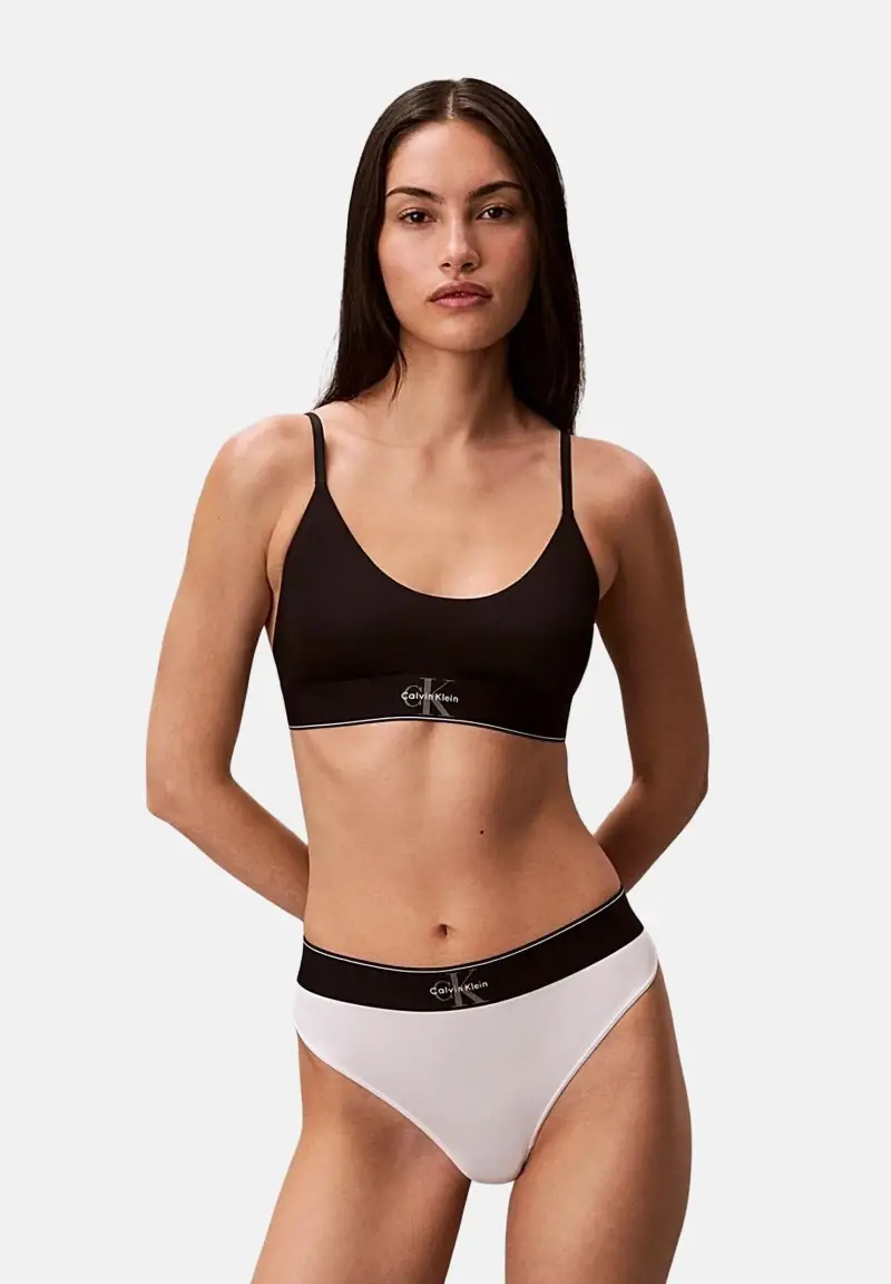 Perizoma bianco da donna miniatura 2