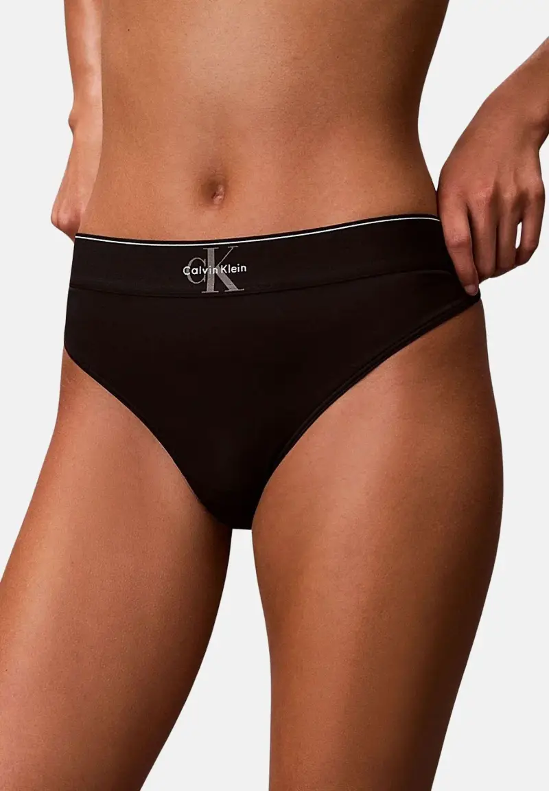 Perizoma nero da donna