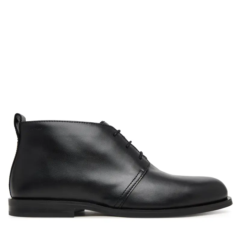 Polacchine Calvin Klein Ess Rubber Desert Boot Lth HM0HM01979 Nero