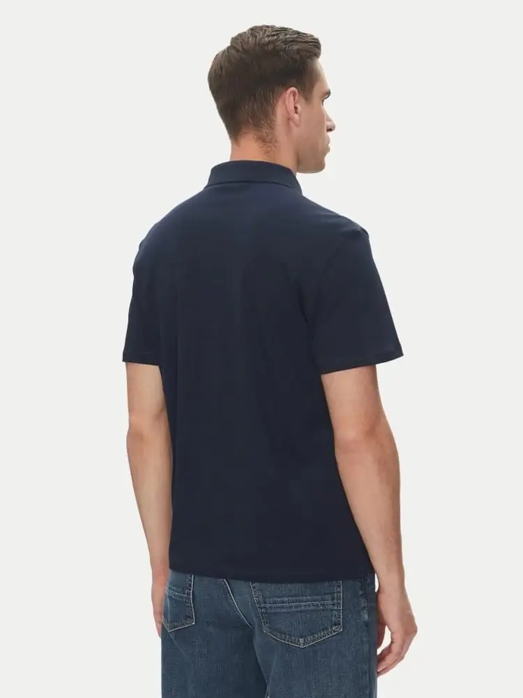 Calvin Klein Polo Uomo Blu 4366427 miniatura 2