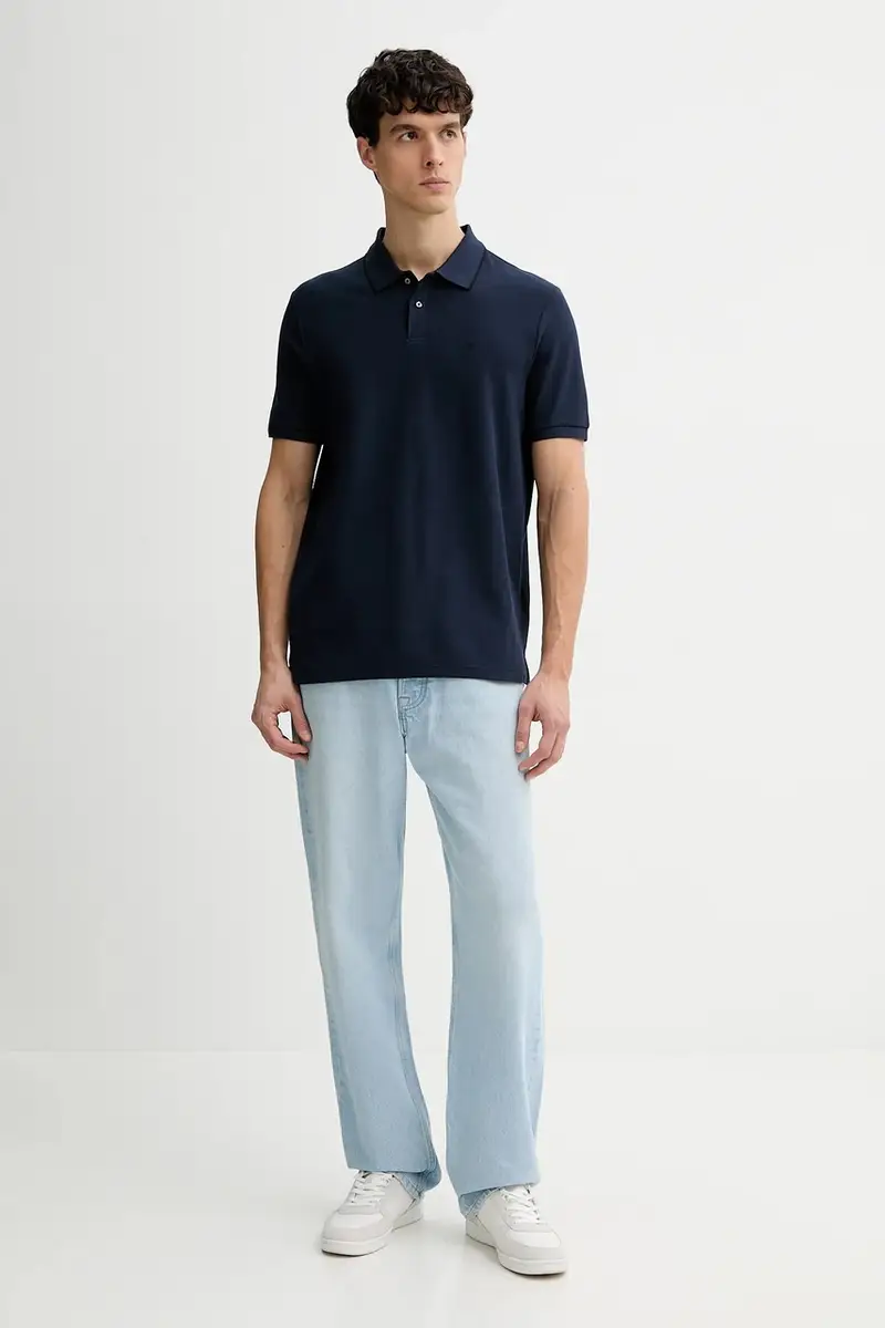 Calvin Klein Polo Blu 3956034 miniatura 2