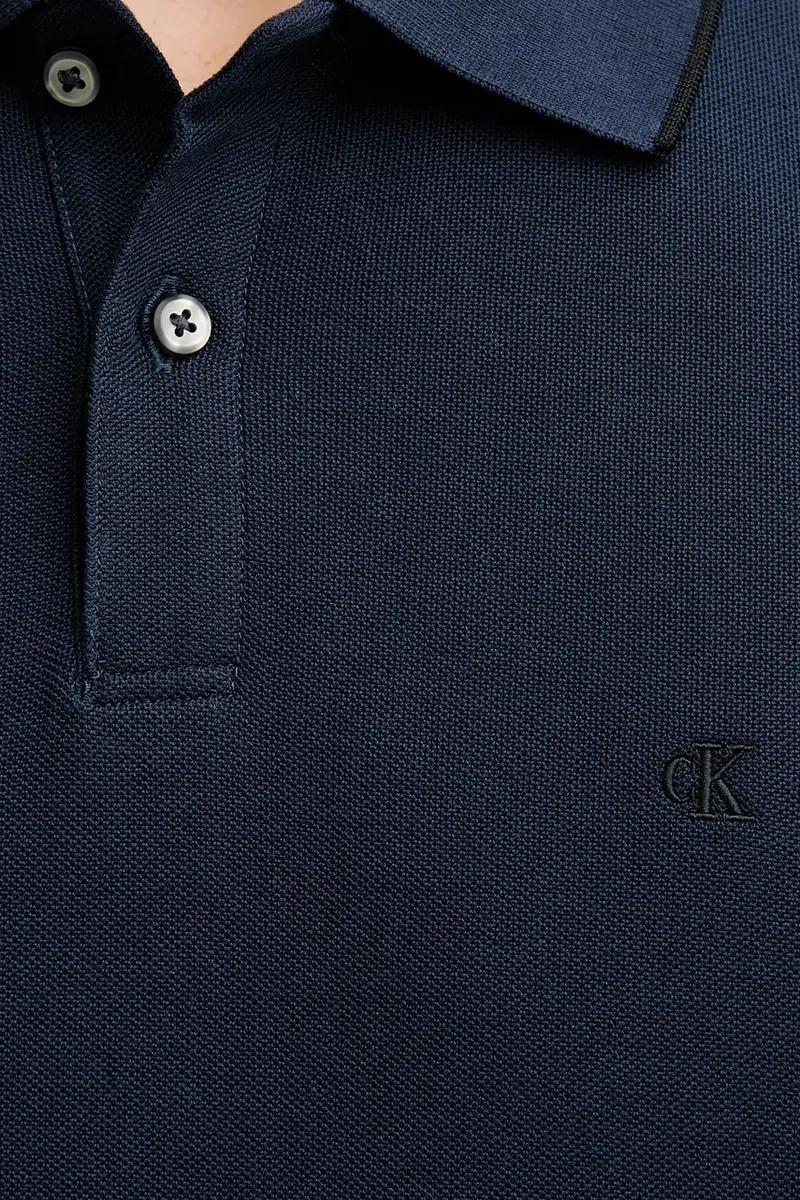 Calvin Klein Polo Blu 3956034 miniatura 5