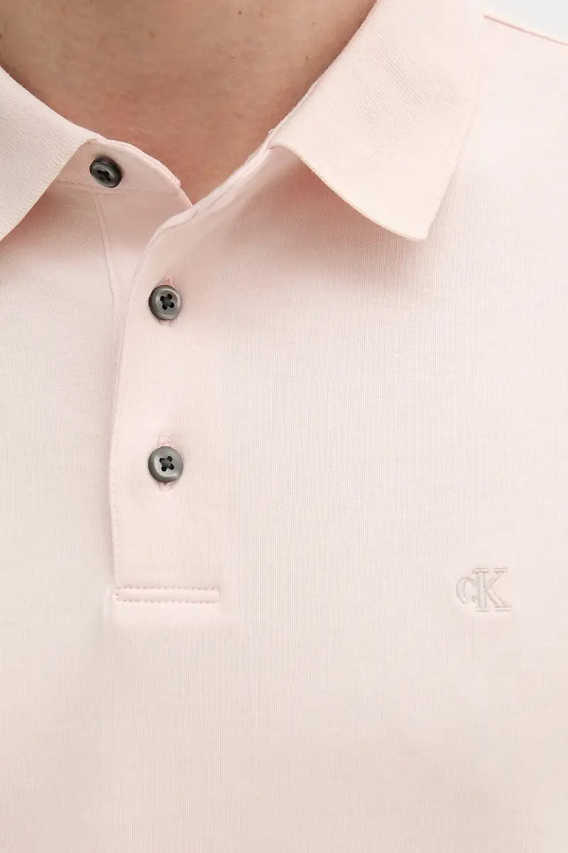 polo in cotone colore beige LV04LB276G miniatura 4