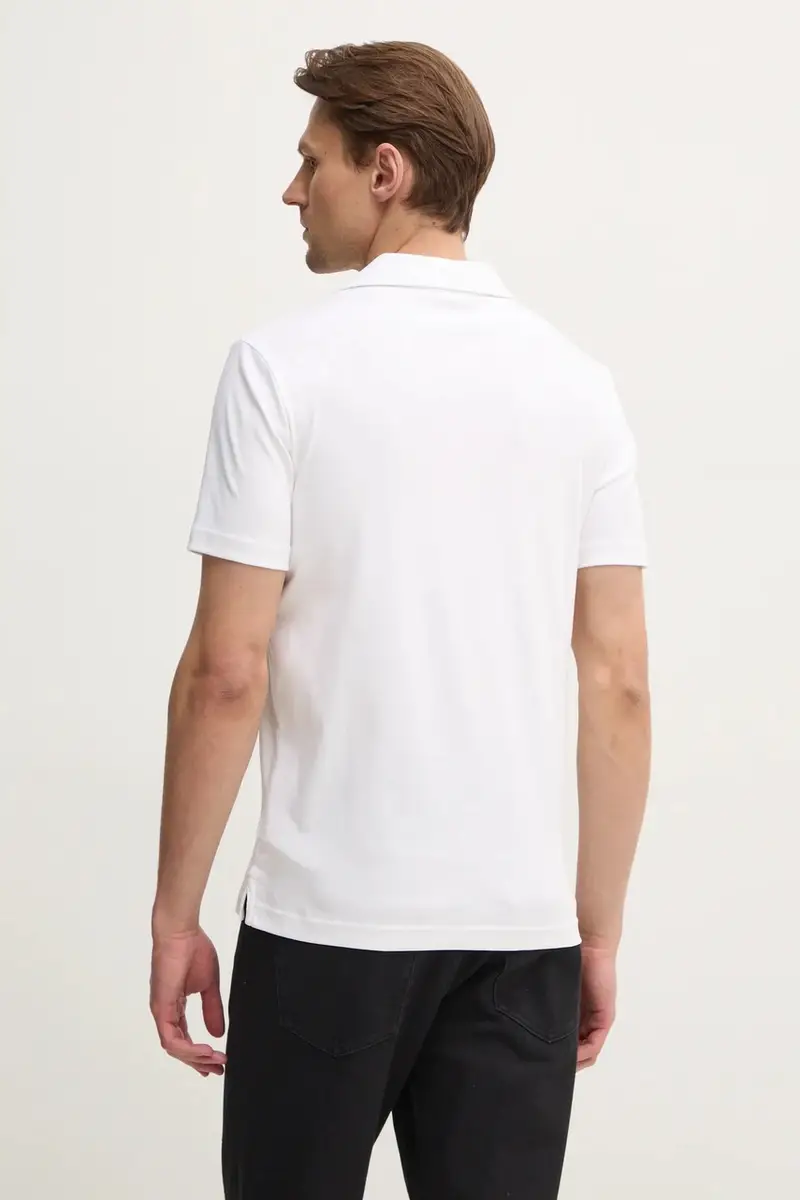 polo in cotone colore bianco K10K114133 miniatura 3