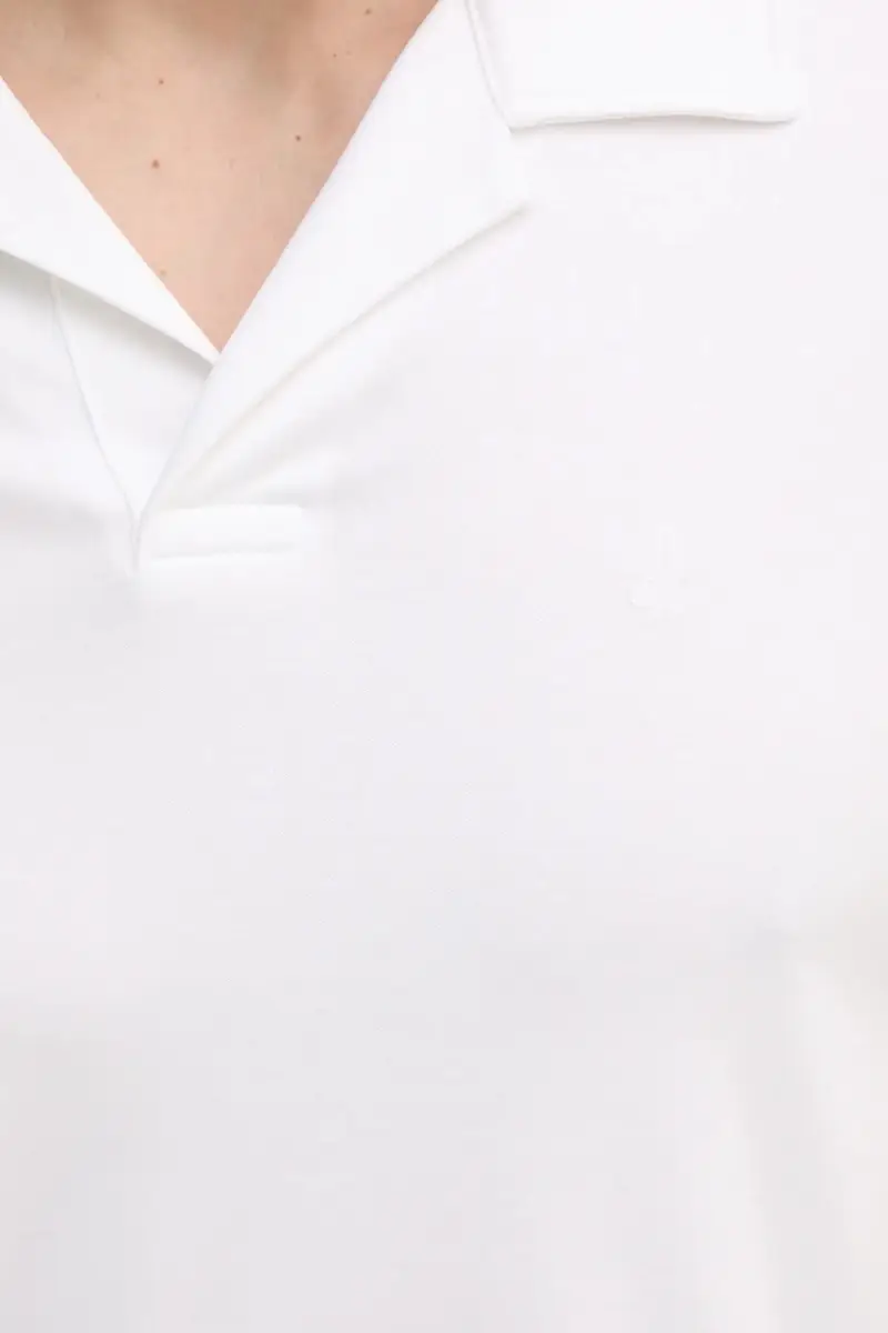 polo in cotone colore bianco K10K114133 miniatura 5