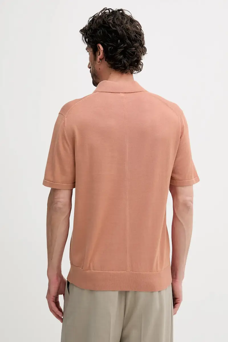 Calvin Klein Polo Uomo Arancione 3120395 miniatura 3