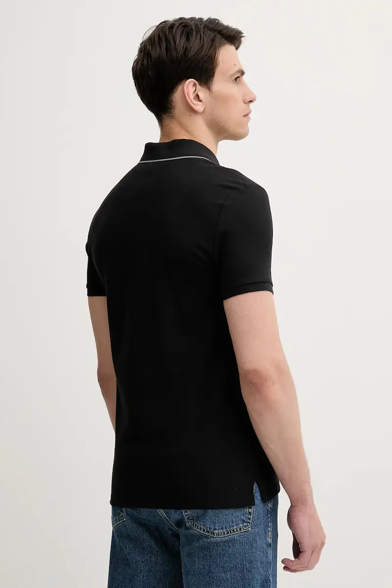 Calvin Klein Polo Uomo Nero 3455022 miniatura 3