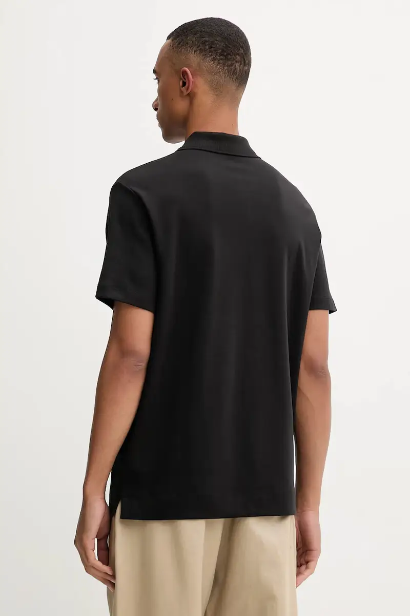 Calvin Klein Polo Uomo Nero 3646624 miniatura 3