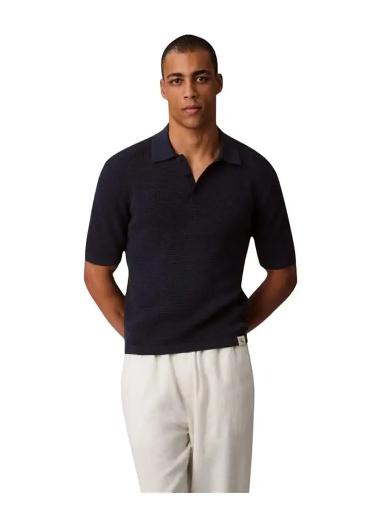 Calvin Klein Polo Blu 2844003