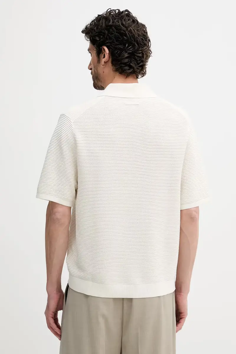 Calvin Klein Polo Uomo Beige 3292732 miniatura 3