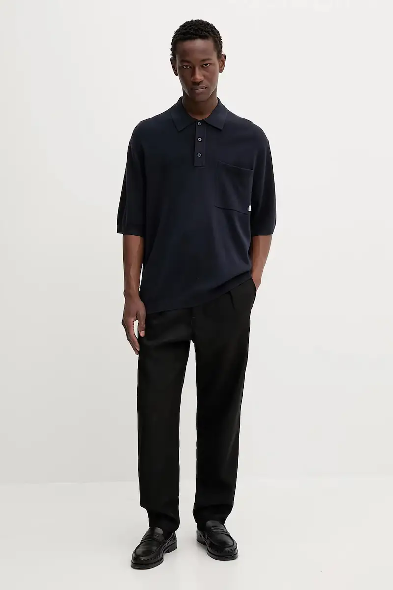 Calvin Klein Polo Uomo Blu 3133803 miniatura 2