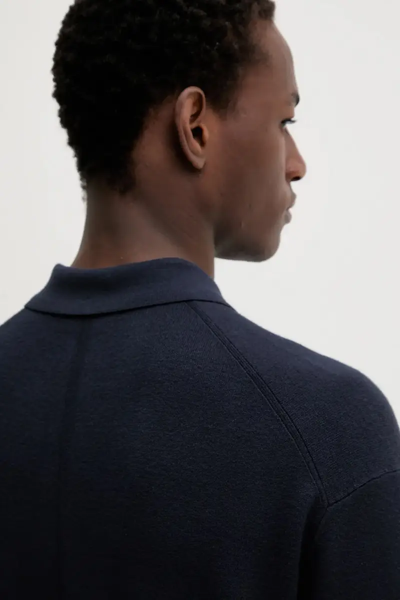 Calvin Klein Polo Uomo Blu 3133803 miniatura 5