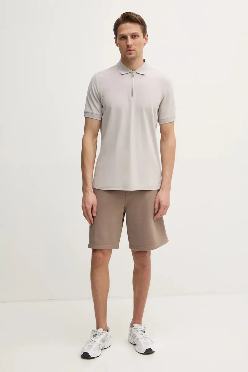 Calvin Klein Polo Uomo Grigio 3324800 miniatura 2