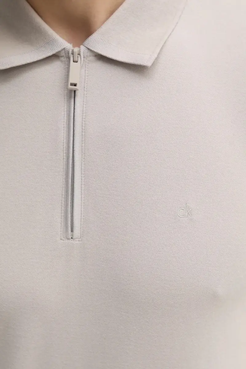 Calvin Klein Polo Uomo Grigio 3324800 miniatura 5