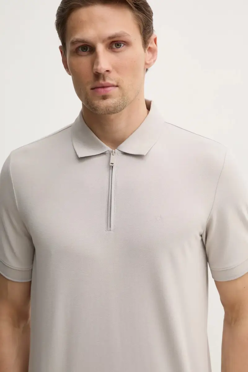 Calvin Klein Polo Uomo Grigio 3324800