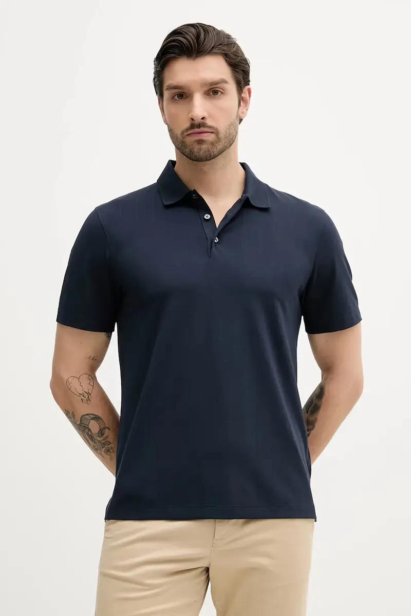 Calvin Klein Polo Uomo Nero 3133549
