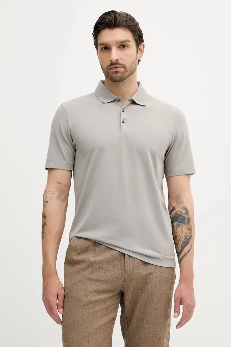 Calvin Klein Polo Uomo Nero 3137649