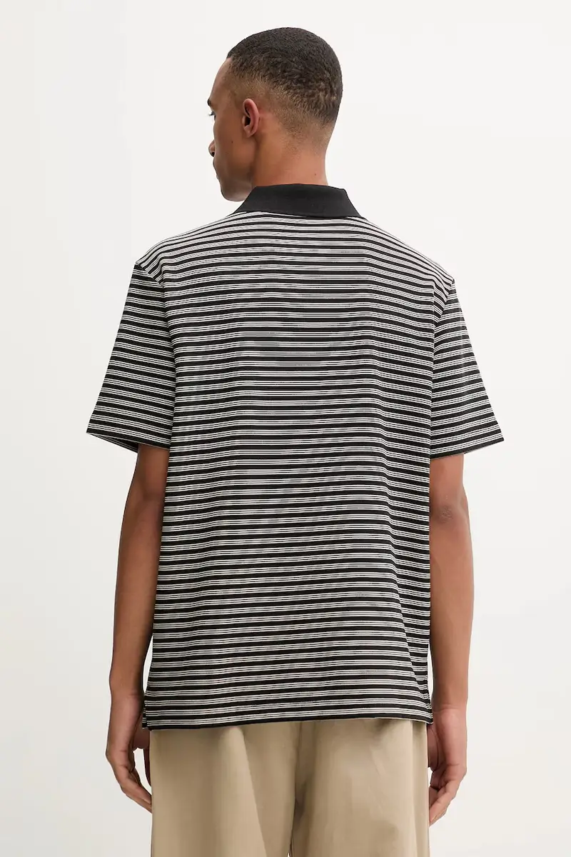 Calvin Klein Polo Uomo Nero 3646568 miniatura 3