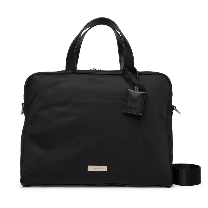 Porta PC Calvin Klein Sleek Slim Commuter LV04D3351G Nero