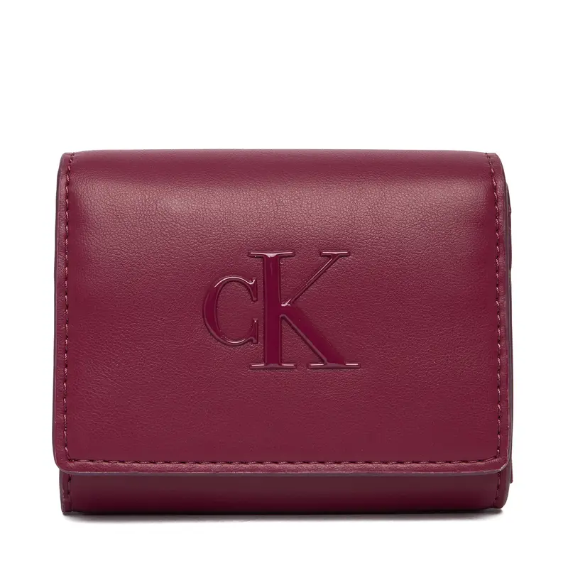 Portafoglio Calvin Klein Bold Ck Medium Bifold LV04F1047G Rosa