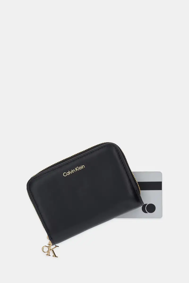 portafoglio in pelle donna colore nero LV04F1075G miniatura 3