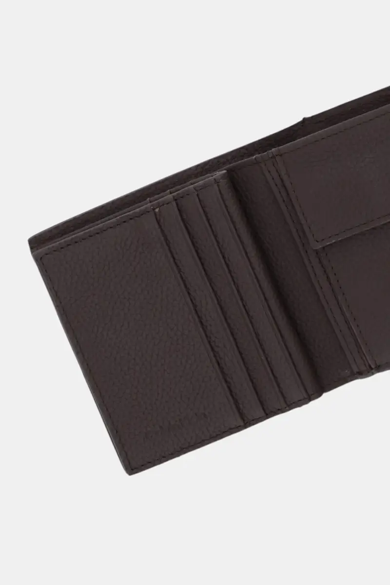 portafoglio in pelle uomo colore marrone LV04D1063G miniatura 4