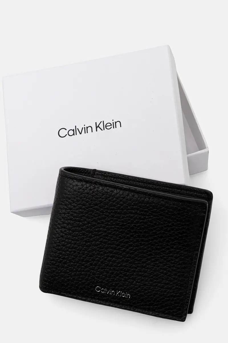 portafoglio in pelle uomo colore nero LV04D1028G miniatura 5